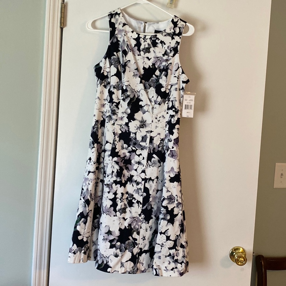 NWT black and white sundress